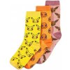 Pokémon Crew Socks 3Pack Black Pokémon Crew Socks 3Pack Black