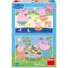 DINO Puzzle Peppa Pig: Na dovolenke 2x48 dielikov DINO Puzzle Peppa Pig: Na dovolenke 2x48 dielikov