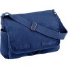 ROTHCO taška VINTAGE cez rameno 38 x 28 x 15 cm MODRÁ