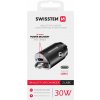 SWISSTEN CL USB auto adaptér 2x USB-C 30W nano černý 20111800 SWISSTEN CL USB auto adaptér 2x USB-C 30W nano černý 20111800