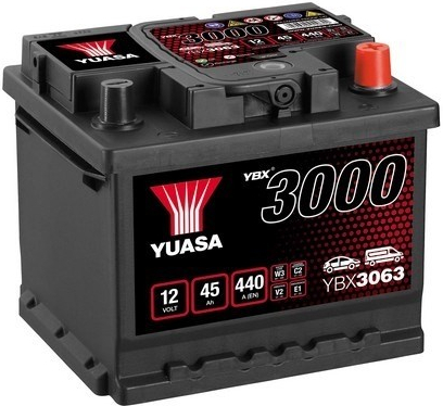 Yuasa YBX3000 12V 45Ah 425A YBX3063