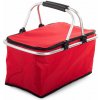 Verk 14194 Nákupný, piknikový košík termo červený Verk 14194 Nákupný, piknikový košík termo červený