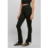 Women's leggings with high waist and side slit black čierna XXL Urban Classics 4065812064172 Women's leggings with high waist and side slit black čierna XXL Urban Classics 4065812064172