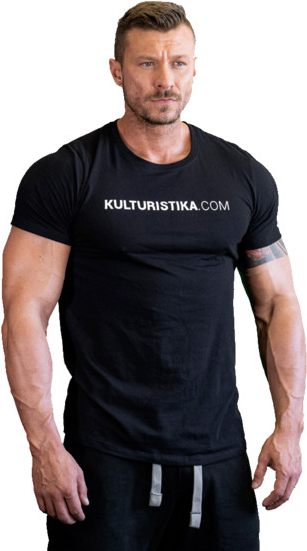 Kulturistika.com pánské tričko Sport černé