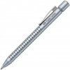Guľôčkové pero Faber Castell Grip 2011 strieborné Guľôčkové pero Faber Castell Grip 2011 strieborné