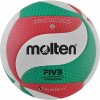 Volejbalová lopta Molten V5M5000 FIVB bielo-červeno-zelená 5 Volejbalová lopta Molten V5M5000 FIVB bielo-červeno-zelená 5
