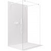 CERANO - Sprchová zástena Walk-in Onyx Duo Ľ/P - 8 mm - guľatá vzpera - biela matná, transparentné sklo - 70x200 cm CERANO - Sprchová zástena Walk-in Onyx Duo Ľ/P - 8 mm - guľatá vzpera - biela matná, transparentné sklo - 70x200 cm