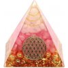 Orgonitová pyramída - Ruženínový kvet lásky Orgonitová pyramída - Ruženínový kvet lásky