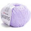 YarnArt Jeans 89 bledofialová, 50g, 160m, 55% bavlna / 45% polyakryl – vhodná na háčkovanie a štrikovanie. YarnArt Jeans 89 bledofialová, 50g, 160m, 55% bavlna / 45% polyakryl – vhodná na háčkovanie a štrikovanie.