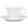 Chic Antique Porcelánová šálka s tanierikom s čipkou Provence lace - 9cm / 0.18L - Chic Antique Chic Antique Porcelánová šálka s tanierikom s čipkou Provence lace - 9cm / 0.18L - Chic Antique