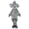 MagicHome Dekorácia Myšiak s čiapkou 57 cm
