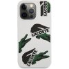 Lacoste Liquid Silicone Allover Pattern Apple iPhone 13 Pro Max biele