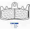 Predné brzdové doštičky / obloženie CL-Brakes BMW S 1000 XR 2015-2017 směs XBK5 Predné brzdové doštičky / obloženie CL-Brakes BMW S 1000 XR 2015-2017 směs XBK5