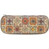 Korkové pouzdro na brýle Oranžové ornamenty Korkové pouzdro na brýle Oranžové ornamenty