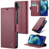 Púzdro pre iPhone 12 Mini CASEME Smooth červené Púzdro pre iPhone 12 Mini CASEME Smooth červené