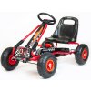 Detská šliapací motokára Go-kart Baby Mix Razor červená Detská šliapací motokára Go-kart Baby Mix Razor červená