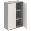 Policová skriňa Strong, 80x115,2x40 cm, biela/sivá Policová skriňa Strong, 80x115,2x40 cm, biela/sivá