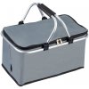Skladací termo košík, piknikový, nákupný, plážový - vodeodolný šedý Skladací termo košík, piknikový, nákupný, plážový - vodeodolný šedý