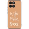 Picasee silikónový čierny obal pre Honor 200 Smart 5G - Boss Mama Picasee silikónový čierny obal pre Honor 200 Smart 5G - Boss Mama