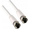 Propojovací kabel SAT 2 F-konektory 1,5 m KVC215 052 Propojovací kabel SAT 2 F-konektory 1,5 m KVC215 052