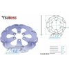 Tsuboss Kotúč brzdový (275/57/6D) - Suzuki VS1400GL Intruder / 87-04 Tsuboss Kotúč brzdový (275/57/6D) - Suzuki VS1400GL Intruder / 87-04