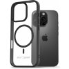 AlzaGuard Clear TPU Case Compatible with Magsafe pre iPhone 16 Pro čiernych AGD-PCMT34B