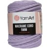 YarnArt Macrame Cord 5 MM Svetlo fialová 765 YarnArt Macrame Cord 5 MM Svetlo fialová 765