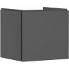 Hansgrohe Xilesa E - Umývadlová skrinka, 50x53x47 cm, 1 zásuvka, matná sivá 54251760 Hansgrohe Xilesa E - Umývadlová skrinka, 50x53x47 cm, 1 zásuvka, matná sivá 54251760