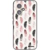 Picasee silikónový čierny obal pre Honor 400 5G - Pírka 2 Picasee silikónový čierny obal pre Honor 400 5G - Pírka 2