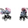 Detský kočík 2v1, kombinovaný kočík BabyLux OPTIMAL ALU Detský kočík 2v1, kombinovaný kočík BabyLux OPTIMAL ALU