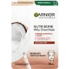 Zľava pri kúpe 2 ks - Garnier Skin Naturals Nutri Bomb plátienková maska 32 g - Kokos Zľava pri kúpe 2 ks - Garnier Skin Naturals Nutri Bomb plátienková maska 32 g - Kokos