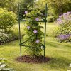 Trojuholníková opora na rastliny 60 cm (Stabilná podpora pre kvety a rastliny v záhrade, na balkóne aj v kvetináči) Trojuholníková opora na rastliny 60 cm (Stabilná podpora pre kvety a rastliny v záhrade, na balkóne aj v kvetináči)