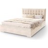 Wilsondo Čalúnená manželská posteľ Lucerna 140x200 - krémová Wilsondo Čalúnená manželská posteľ Lucerna 140x200 - krémová