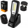 NEO 2v1 Dielenská Lampa Baterka / Baterka 550lm LED COB USB-C PowerBank Magnetická Základňa NEO 2v1 Dielenská Lampa Baterka / Baterka 550lm LED COB USB-C PowerBank Magnetická Základňa