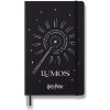 Moleskine Zápisník Harry Potter tvrdé dosky A5, linajkový, čierny
