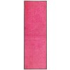 Rohožka pratelná růžová 60 x 180 cm Růžová 323447 Rohožka pratelná růžová 60 x 180 cm Růžová 323447