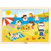 Detské drevené puzzle Viga Leto multicolor Detské drevené puzzle Viga Leto multicolor