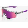 100% Speedcraft Le Elly 3 Gloss White, okuliare - HiPER Dark Purple Mirror Lens 100% Speedcraft Le Elly 3 Gloss White, okuliare - HiPER Dark Purple Mirror Lens