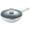 Bergner Panvica WOK s pokrievkou s nepriľnavým povrchom LINES 28 cm Bergner Panvica WOK s pokrievkou s nepriľnavým povrchom LINES 28 cm