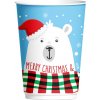 Intertan SA Papierový pohár Vianoce Christmas O90 mm 12oz, 330 ml Typ C-Me
