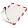 Durable Magneticky panel Duraframe, A4, červ./biely, 5 ks