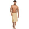 Vaflový kilt NordicSPA 80x150cm - pánsky, béžový Vaflový kilt NordicSPA 80x150cm - pánsky, béžový