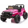mamido Detské elektrické autíčko jeep Speed ružové mamido Detské elektrické autíčko jeep Speed ružové