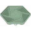 Lick´n´Snack HEXAGON s prísavkami - podložka na pomalé kŕmenie, 17 cm, TPR/plast, zelená Lick´n´Snack HEXAGON s prísavkami - podložka na pomalé kŕmenie, 17 cm, TPR/plast, zelená
