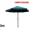 Záhradný slnečník LINDER EXCLUSIV 300 cm MC2001 Green