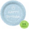 Papierový tanier PAW Eco 23 cm Special Day - light blue / 10 ks Papierový tanier PAW Eco 23 cm Special Day - light blue / 10 ks