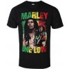 Tričko metal Low Frequency Bob Marley One Love Stage čierna