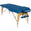 Drevený masážny stôl BodyFit 2-segmentový - modrý, 195 x 70 cm Drevený masážny stôl BodyFit 2-segmentový - modrý, 195 x 70 cm