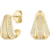 Rosefield Nadčasové pozlátené náušnice s kryštálmi Pavé JEPSG-J1228 Rosefield Nadčasové pozlátené náušnice s kryštálmi Pavé JEPSG-J1228