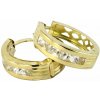 Zlaté náušnice Glare 1005 Zlaté náušnice Glare 1005